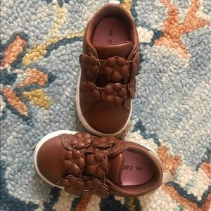 Toddler girls brown shoes